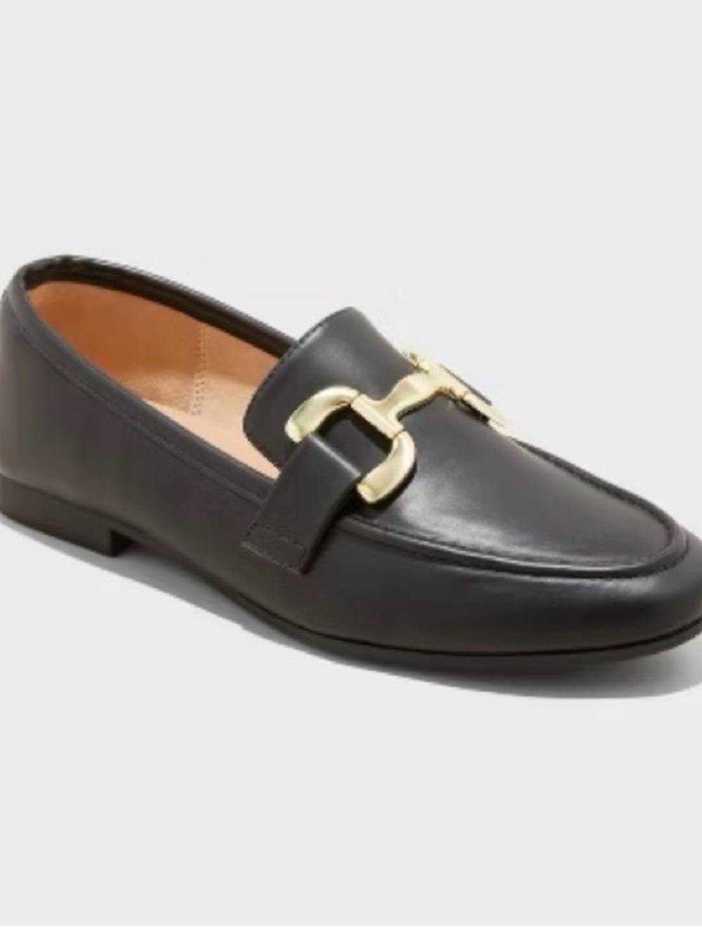 EUC Women's Carolyn Loafers with Memory Foam Insole - A New Day™ Black 7.5
